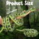 thumbnail image 2 of Peluche con forma de serpiente Romart, realista, 170 cm, color verde, 2 of 7
