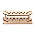 thumbnail image 4 of Étagère de Rangement Multi-Trous en Bois pour Outils de Sculpture, 4 of 10