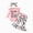 H189-Pink, variant on TOWED22 Infant Baby Girl Clothes 3Pc Newborn Ruffle Long Sleeve Ribbed Romper Print Bell Bottom Toddler Baby Fall Winter Outfit,3-6 M
