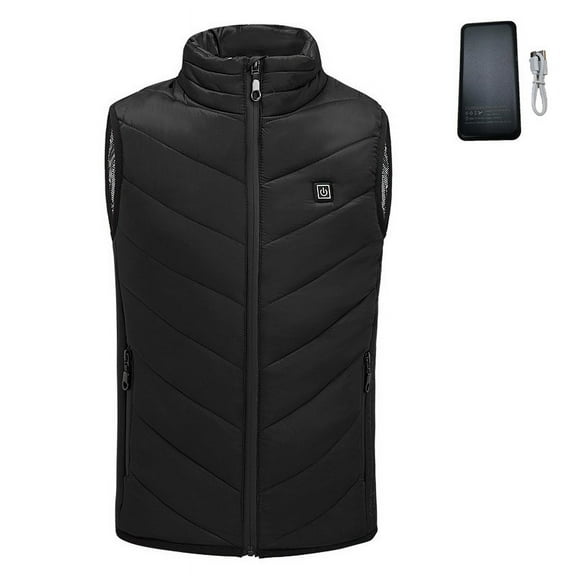 Nrmvnmi Heated Vest USB Electric Heated Vest Heated Jacket Winter Vest for Outdoor Motorcycle Camping Fishing Skiing