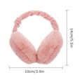 thumbnail image 3 of 2 Pcs Cache-Oreilles à la Mode Coupe-Vent en Peluche Cache-Oreilles Cache-Oreilles Chauffe-Oreilles, 3 of 6