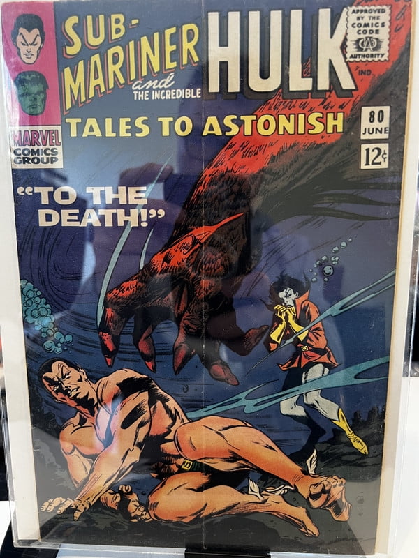 Talesto Astonish Sub-Mariner and the Incredible Hulk #80 F