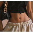 thumbnail image 2 of 14G Belly Button Rings for Women 925 Sterling Silver Hypoallergenic Clicker Belly Button Ring Cubic Zirconia Paved Reverse Hoop Belly Rings Body Belly Piercing Jewelry, 2 of 6