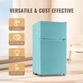 thumbnail image 4 of WANAI 3.5 Cu.ft Mini Fridge with Freezer 2 Door Small Refrigerator with 7 Adjustable Thermostat Blue, 4 of 9