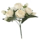 thumbnail image 1 of Ramo de peonía de seda artificial con flores falsas para boda, bricolaje, hogar, cocina, mesa, novia Blanco, 1 of 9