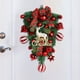thumbnail image 2 of Adorno navideño Artificial para colgar en la pared, corona decorativa de Navidad para decoración de chimenea, ventana y porche, 2 of 5
