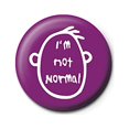 thumbnail image 1 of Pyramid International - Insignia I'm Not Normal (Morado, Blanco), 1 of 2