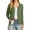 Army Green, variant on V Neck Ruffle Trim Nine Sleeve Thin Knit Cardigan Women 2024 New Spring Summer Short Tops Lightweight Chic Lace Y2K Fashion