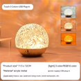 thumbnail image 2 of Water Ripple Projector LED Night Lights 3 Colors Remote Crystal Table Lamp USB Powered For Ceiling Bathroom Bedroom Decor RGB remote, 2 of 5