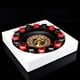 thumbnail image 4 of Juego de bebida para fiesta, plato giratorio para beber de Rusia para adultos, juego de ruleta de vaso de chupito, juego de beber con 16 vasos de chupito, 4 of 6