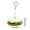 Green, variant on Weloille Treat Dispensing Ball Interactive Puzzle Toy 1 Piece, Non Toxic Bite Resistant Pet Play Toy, Slow Feeding IQ Training Fun Rolling Pet Toy, for Dog Cat Indoor Play Activity