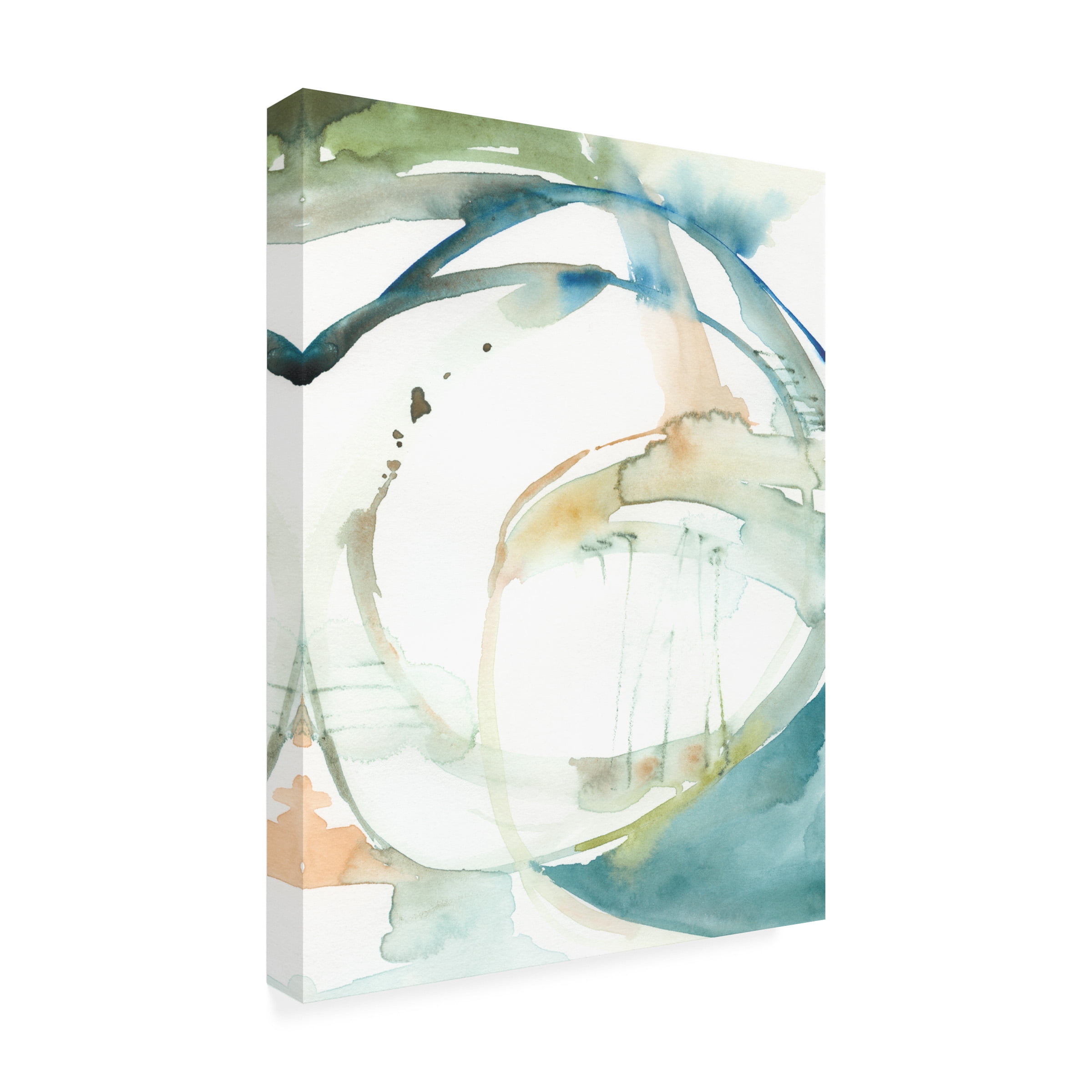 Victoria Barnes 'Organic Loop I' Canvas Art