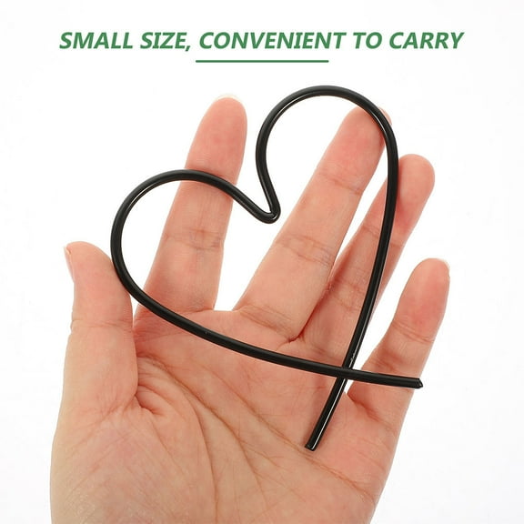 Soimiss 3Pack Hanging Decorations for Home Iron Heart Wall Decor Rustic Style for Homeowners