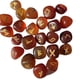 thumbnail image 1 of Natural Rune Stone Irregular Divination red, 1 of 5