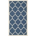 thumbnail image 1 of Safavieh Courtyard Polypropylene Accent Rug CY6914-268-2 in Navy and Beige, 1 of 6