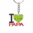 thumbnail image 1 of Populer Art Neo Realism Pervasive Keychain Metal Keyring Holder Love PAPA Father, 1 of 3
