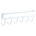 thumbnail image 1 of Ganchos para Taza de Café Baoblaze Estante de Almacenamiento de Tablillas Debajo del Estante del Gabinete 6 Gan Blanco, 1 of 8
