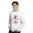 thumbnail image 3 of Faith Love Hope German Shepherd Breast Cancer Awareness Survivor Sweatshirt Unisex Merch Alsatian Dog Lover Gifts - 02017, 3 of 6