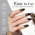thumbnail image 2 of Set de uñas Dip Powder AZUREBEAUTY Basic, blanco, negro y plateado, 2 of 7