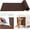 Brown, variant on Cat Scratch Furniture Protector, 78.7"x15.7" Trimmable Self-Adhesive Cat Scratching Mat, Corner Couch Protector from Cat Claws, DIY Anti-Scratch Pad Rug for Sofa, Wall, Floor & Door, White
