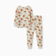 thumbnail image 3 of PatPat Pijamas de bambú para bebés y niños pequeños con estampado infantil (conjunto de 2 piezas apretadas), 3 of 3