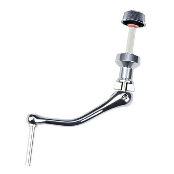 Metal Fishing Reel Arms Hexagonal Shaft Rod Fishing Reel Handles Rocker Arms Easy to Install Fishing Reel Retrofit Parts