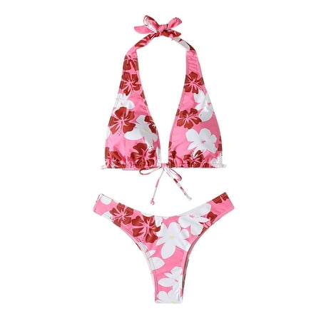 

Swim Sports Bras for Women Swim Tops for Women Swimsuit Filled Women s Beachwear Print Print PrintSet Bikini Swimwear Floral Bra Swimwears Tankinis Set Sweet Escape Swim Shorts