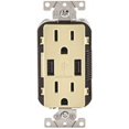 thumbnail image 1 of Mfg R01-T5632-0BI Chargeur USB & Réceptacle Duplex Inviolable, 1 of 1