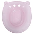 thumbnail image 1 of COOPHYA Bain Assis pour Soins Post-Partum 1Pcs Bassin Transparent Rose pour Femmes, 1 of 7