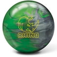 thumbnail image 1 of Brunswick Rhino Reactive PRE-DRILLED Bowling Ball- Green/Silver Pearl (12lbs), 1 of 1