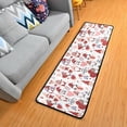 thumbnail image 3 of SKYSONIC 2'X6' Valentines Day Gnomes Runner Rug with Rubber Backing, Pink Hearts Balloon Non Slip Entryway Rug Runner Washable Soft Area Rug Carpet for Hallway Bedroom Kitchen Decor, 3 of 6