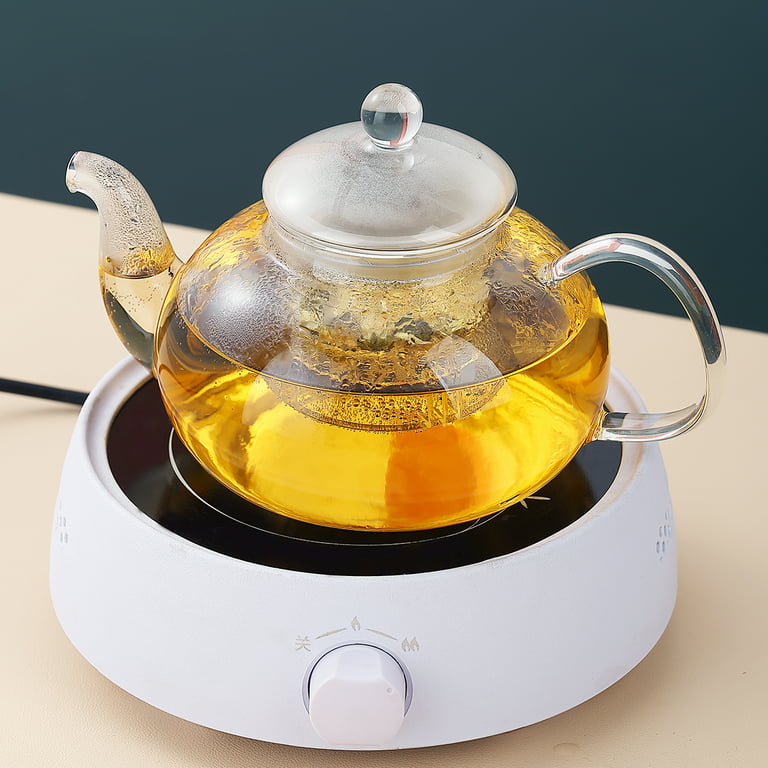 PLAIN-T: Teapot & one bag of loose-leaf tea