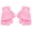 Pink, variant on Unisex Fingerless Typing Gloves Clearance Winter Coral Plush Thickened Typing Gloves for Women Men Half-Finger Warm Mittens for Writing