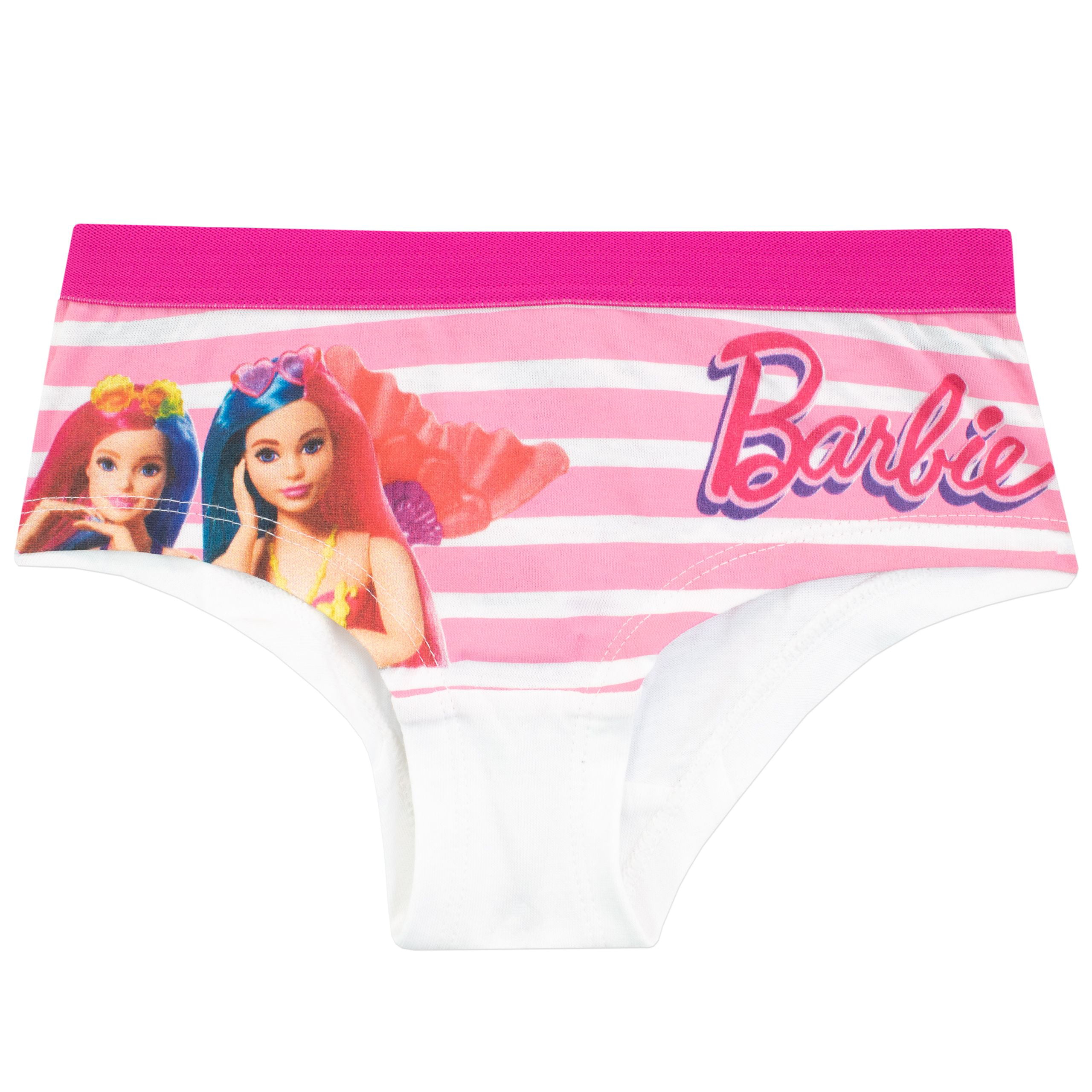 Barbie Girls Underwear Pack of 5 Multicolor Sizes 6 - 12