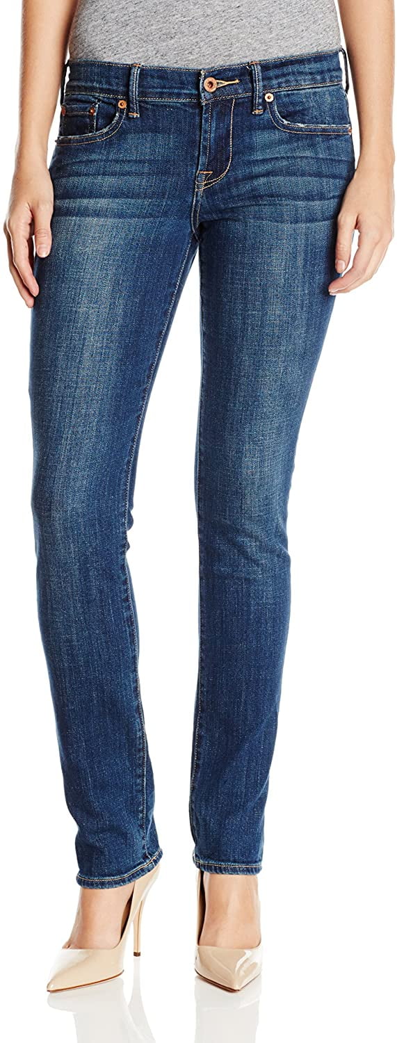 Womens Mid Rise Sweet Straight Jean 
