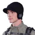 thumbnail image 1 of CAIROYAR Gorro de invierno cálido de polar para ciclismo, esquí, protector de orejas, resistente al viento, M8A3 C3Y6 W6Z2 V, 1 of 7