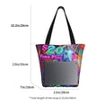 thumbnail image 3 of Sikiie Neon Free Play Shoulder Bag Casual Hobo Crossbody Tote Bag for Women and Men Large Purse Messenger Bag Travel Work, 3 of 6