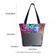 thumbnail image 3 of Fotbe Neon Free Play Bolsa de Playa con Estampado, Bolsa de Hombro, Bolsa de Mano Espaciosa, Bolsa de Viaje Ligera, Bolsa de Compras Versátil, 3 of 6