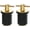 Brass, variant on Navellon 2 Pcs Boat Drain Plug With T Handle - Snap Rubber Plugs With Brass/Stainless Steel Handle - Marine Twist Accessories,Brass,1 IN