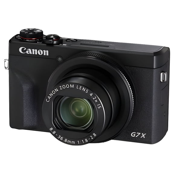 Canon PowerShot G7 X Mark III Digital Camera Black (Sold without manufacturer warranty)