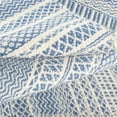 thumbnail image 4 of Mark&Day Wool Rugs, 2x8 Landhorst Cottage Blue/Cream Runner Area Rug, Grey Carpet for Hallway, Kitchen, Bedroom or Living Room (2'6" x 8' Runner), 4 of 6
