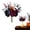 501#C, variant on Black Halloween Flowers Bouquet – Orange And Black Artificial For Halloween Home Decor Gothic Indoor Decoration Bathroom Kitchen Table Centerpiece Arrangement