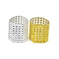 thumbnail image 3 of 30PCS Elegant Napkin Ring with 8 Row Rhinestone Pretty Napkin Holder Napkin Buckle Decoration for Wedding Party (Golden), 3 of 8