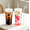 20oz-Clear, variant on VIB 24oz Ribbed Glass Tumbler with Handle, Glass Cups with Straw and Lid, Stainless Steel Straws & Cleaning Brushes, Iced Coffee Cup for Smoothies, Tea, and Gifts, Set of 2