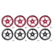 thumbnail image 1 of Bicicleta de aleación de 8 piezas Ruedas fáciles Bicicleta plegable de 6 cm Rueda fácil para Negro + Rojo Soledad Bicicleta Plegable Easy Wheels, 1 of 10