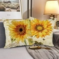 thumbnail image 5 of Funda de almohada con estampado de girasol de 4 piezas, funda de cojín para sofá de Acción de Gracias de cosecha de otoño, 5 of 5
