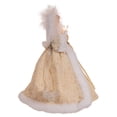 thumbnail image 2 of Kurt Adler 10-Inch 10-Light Natural Angel Tree Topper, 2 of 8