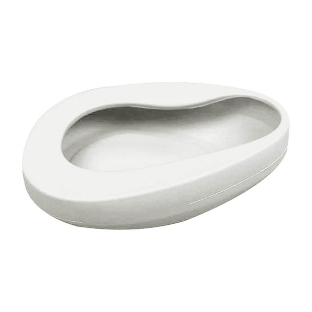 Orinal Portátil Yuyangstore Bedpan Blanco