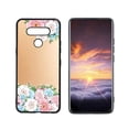 thumbnail image 1 of Compatible with LG Q51 Phone Case, Floral-Flowers-Cute75 Case Men Women, Flexible Silicone Shockproof Case for LG Q51, 1 of 1