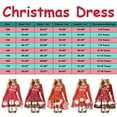 thumbnail image 3 of Gubotare Christmas Dress Girls Long Sleeve Dresses Casual Crew Neck Dresses for Kids Size 17-18(Red,17-18 Years), 3 of 5